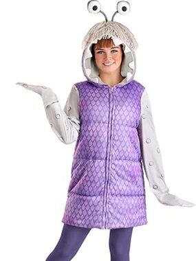 Disney’s Pixar Monsters Inc Boo Costume Ladies S/M Hooded Jacket